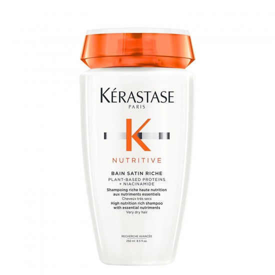 Kérastase Nutritive Bain Satin Riche високонутритивен богат шампон со есенцијални нутриенти за многу сува коса 250мл