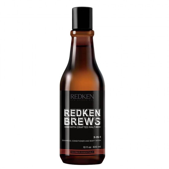 Redken NYC Redken Brews Daily шампон за коса за мажи 300мл