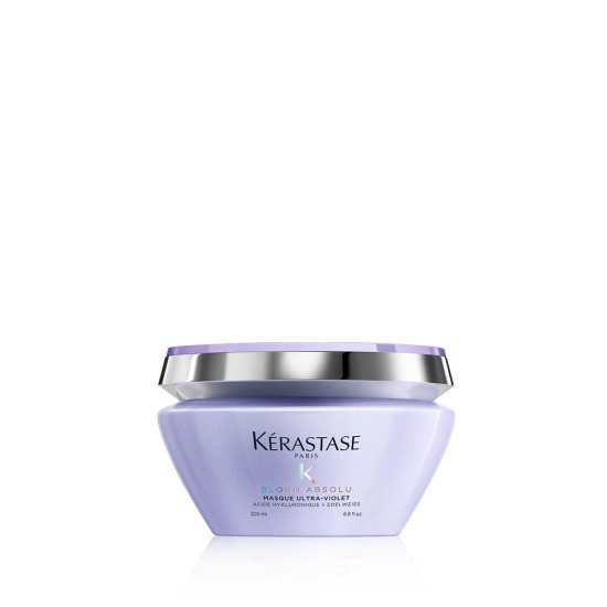 Kérastase Blond Absolu Masque Ultra-Violet виолетова маска за неутрализација на жолти тонови кај руса коса 200мл