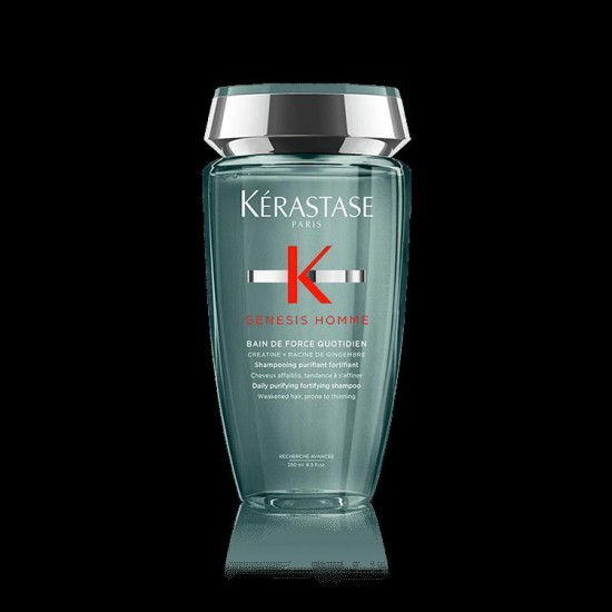 Kérastase Genesis Homme Bain de Force Quotidien секојдневен прочистувачки шампон против опаѓање на коса за мажи 250мл