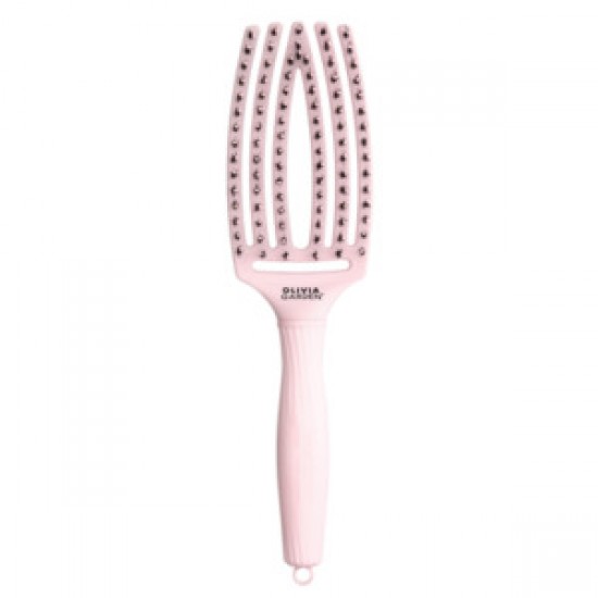 Fingerbrush Boar & Nylon Pastel Pink M