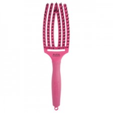 Fingerbrush Boar & Nylon Hot Pink M