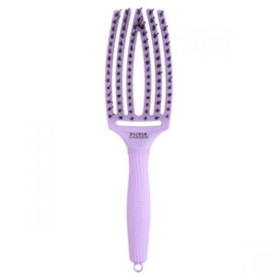 Fingerbrush Boar & Nylon Lavender M